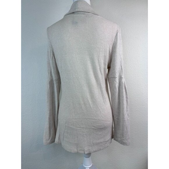 Saturday Sunday Cream women's small Racheal cowl neck pullover top anthropologie - Picture 7 of 9